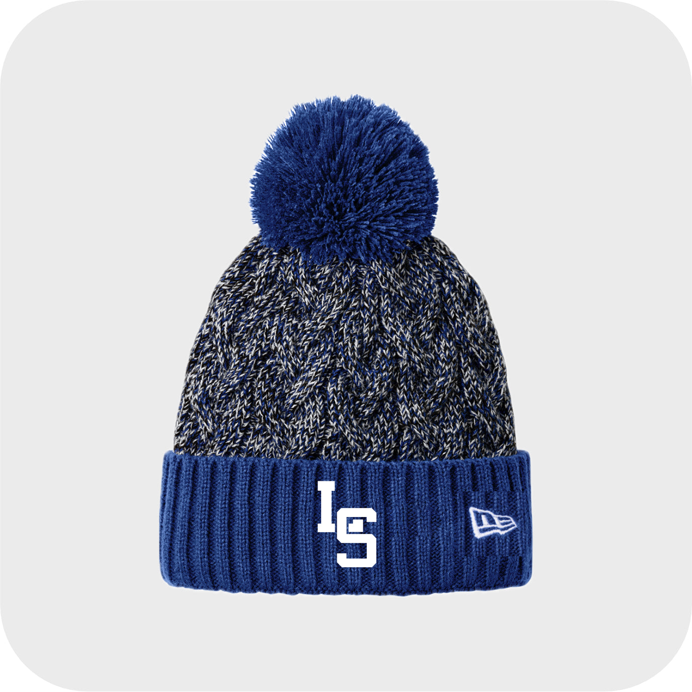 LSELEM01 - 23 Royal / Black / White New Era Beanie