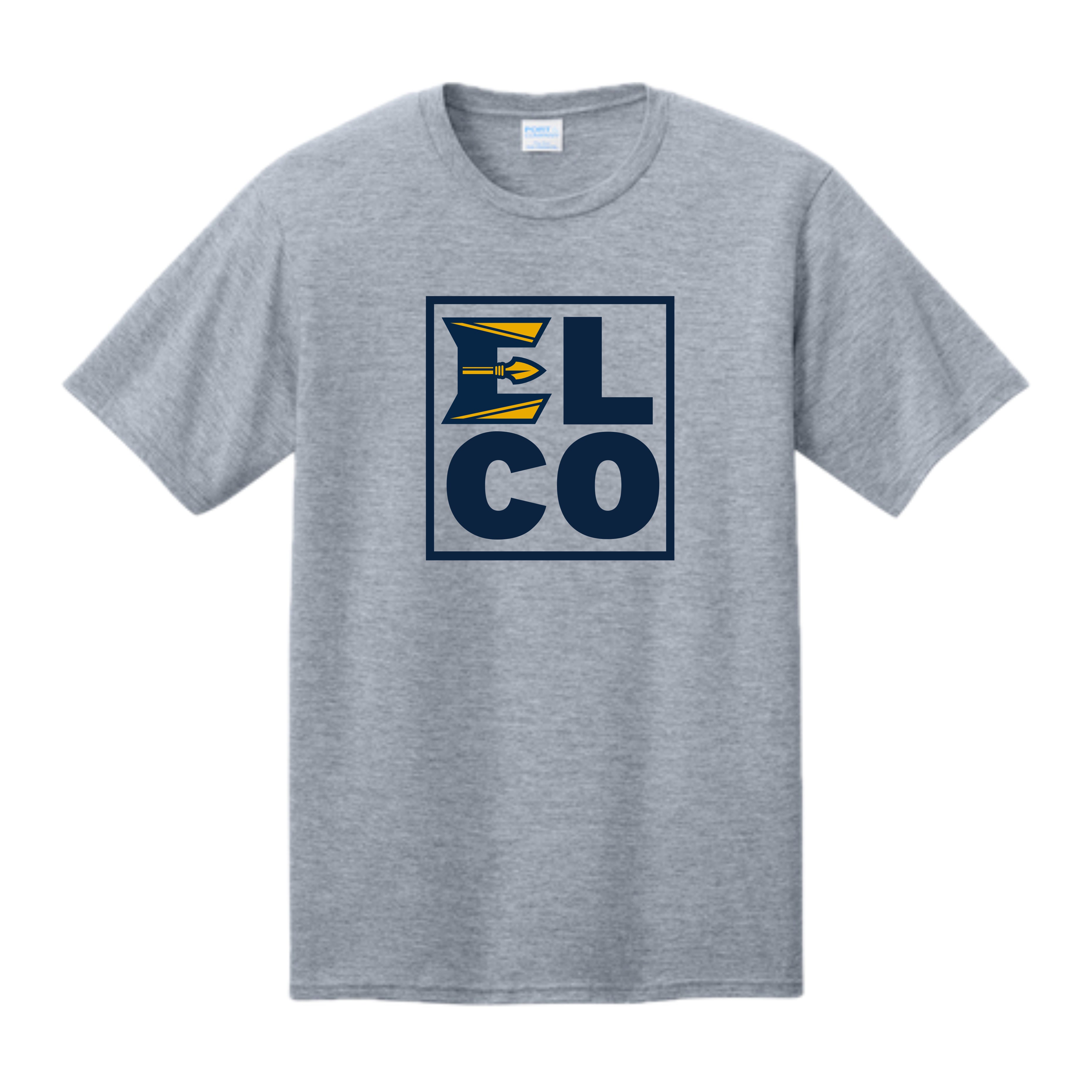 ELISSH02 - 004 Ath Heather Short Sleeve Tee