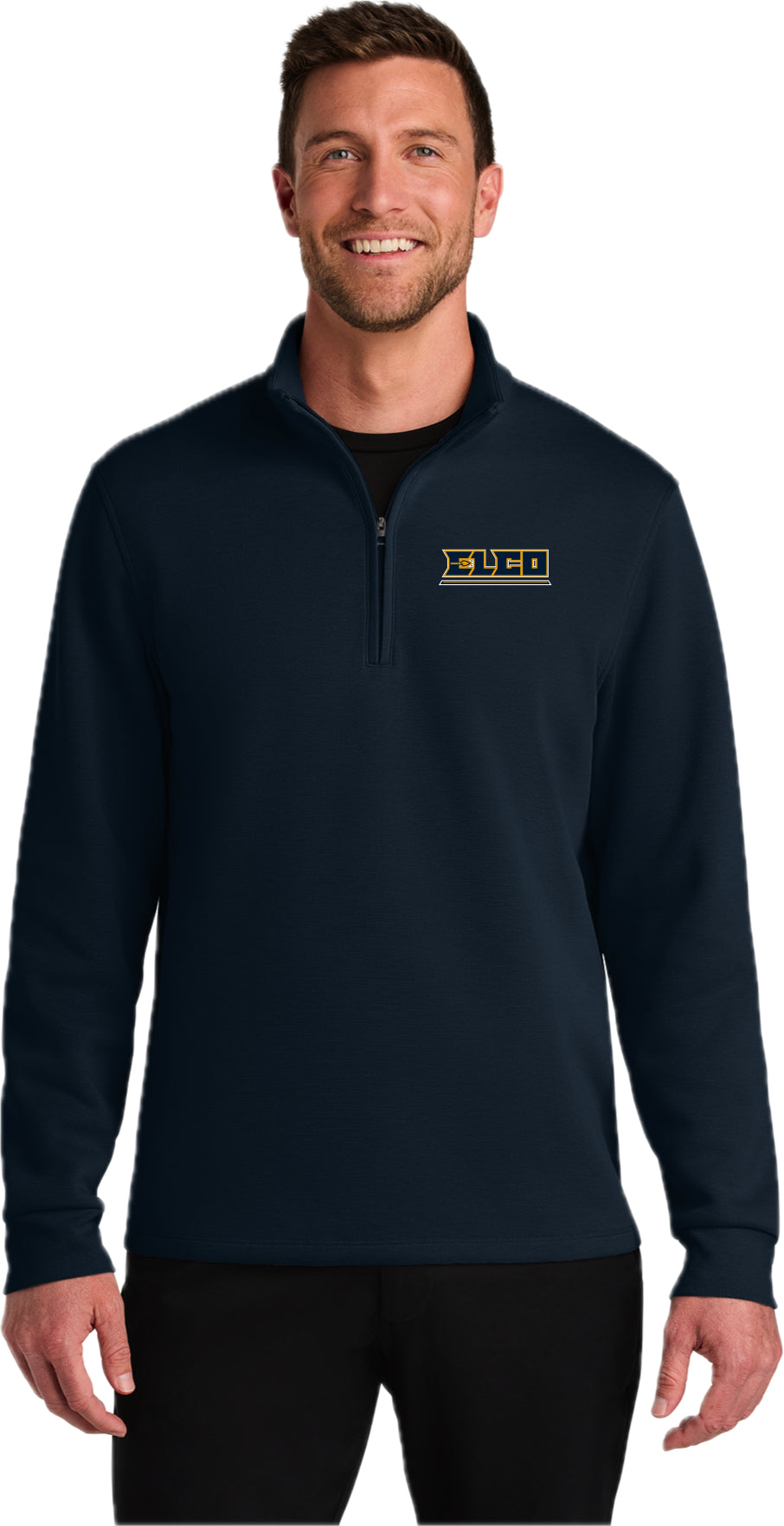 ELIS25-10 River Blue Navy 1/4 Zip