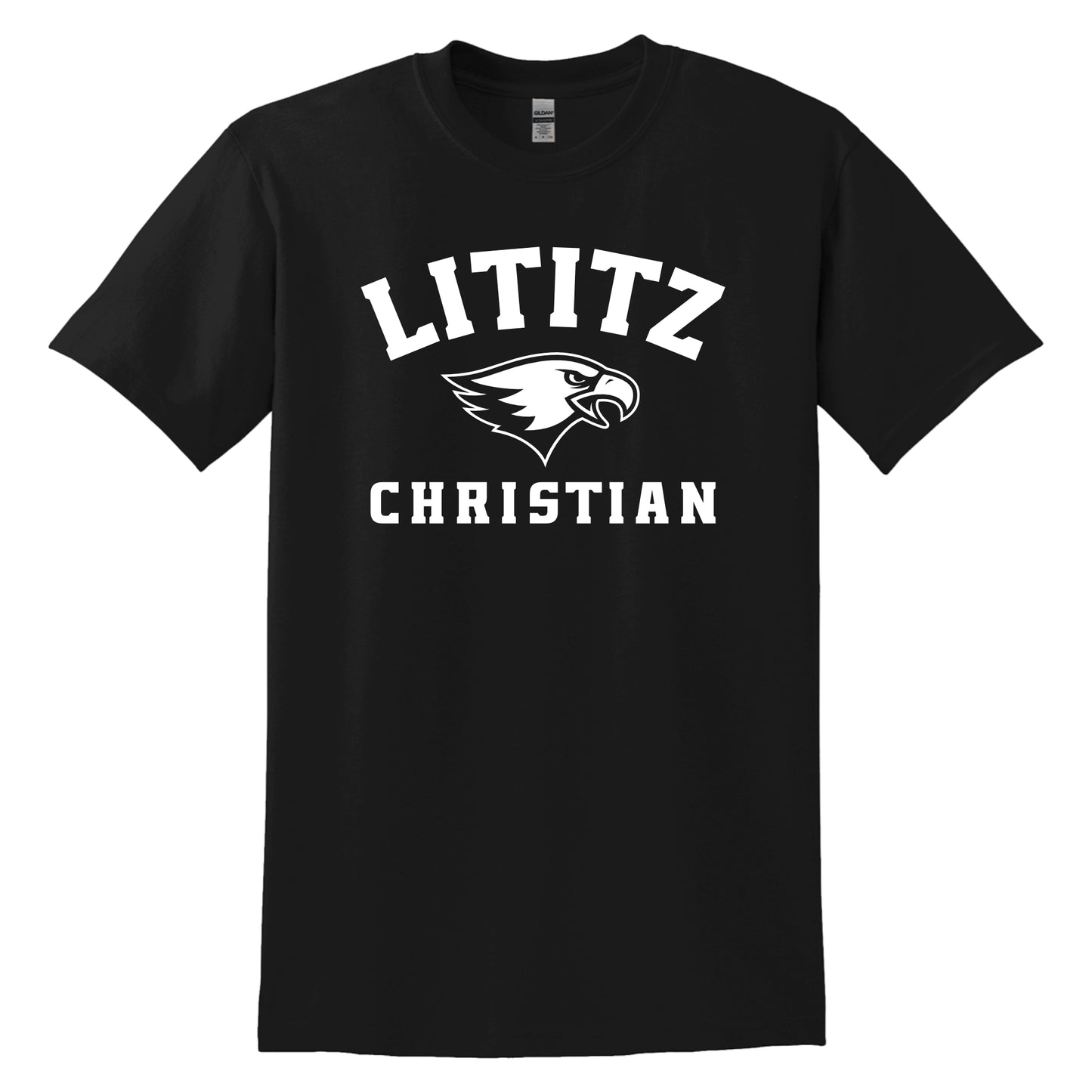 LCS004 - Black Short Sleeve Logo Tee