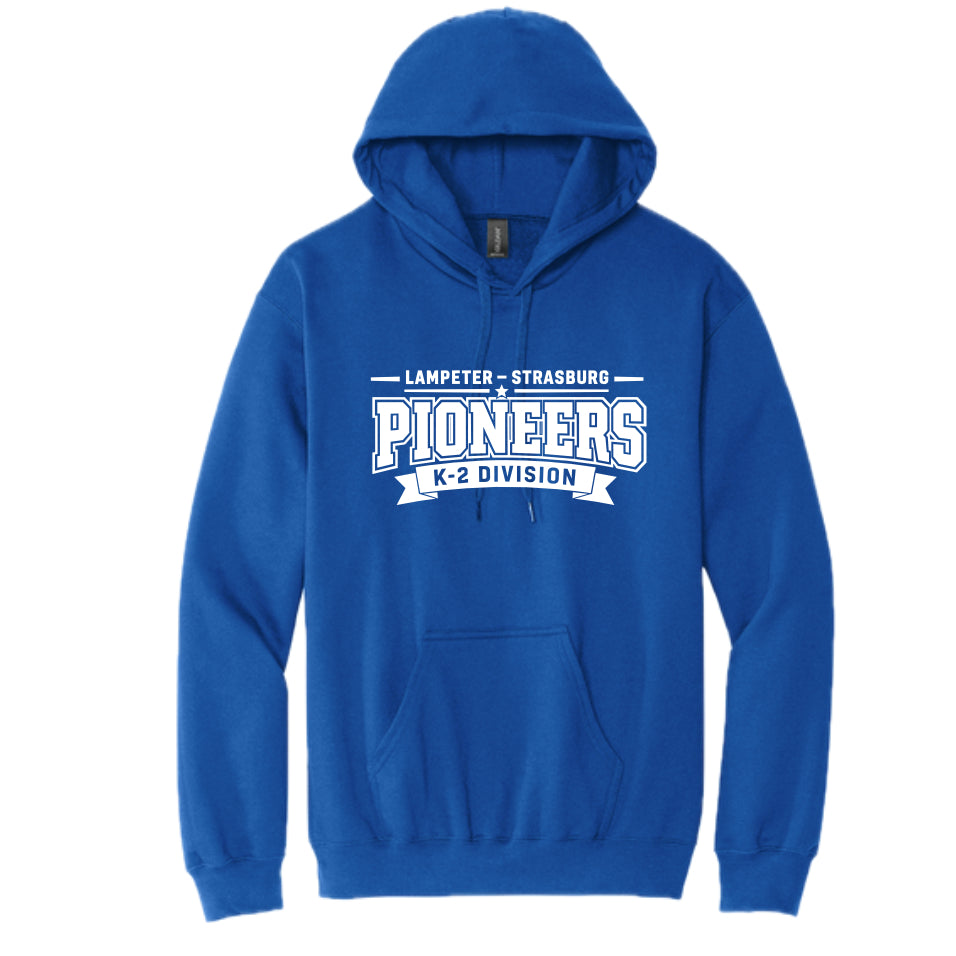 LSLAMELSH01 - 48 Royal Blue Pioneers Hooded Sweatshirt