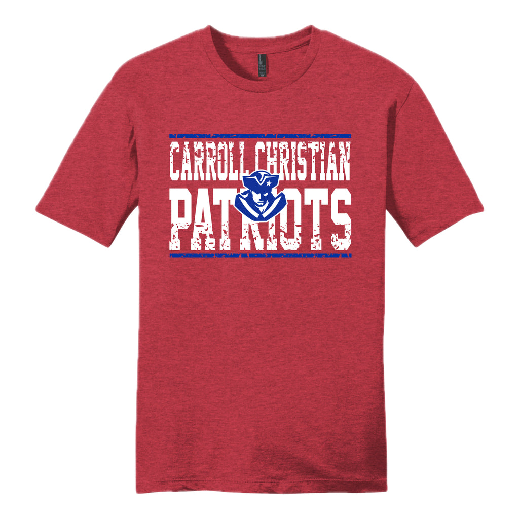 CCS030 CC Patriots Logo Short Sleeve Tee