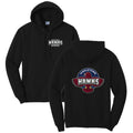 HHSH03-6  Jet Black Hoody