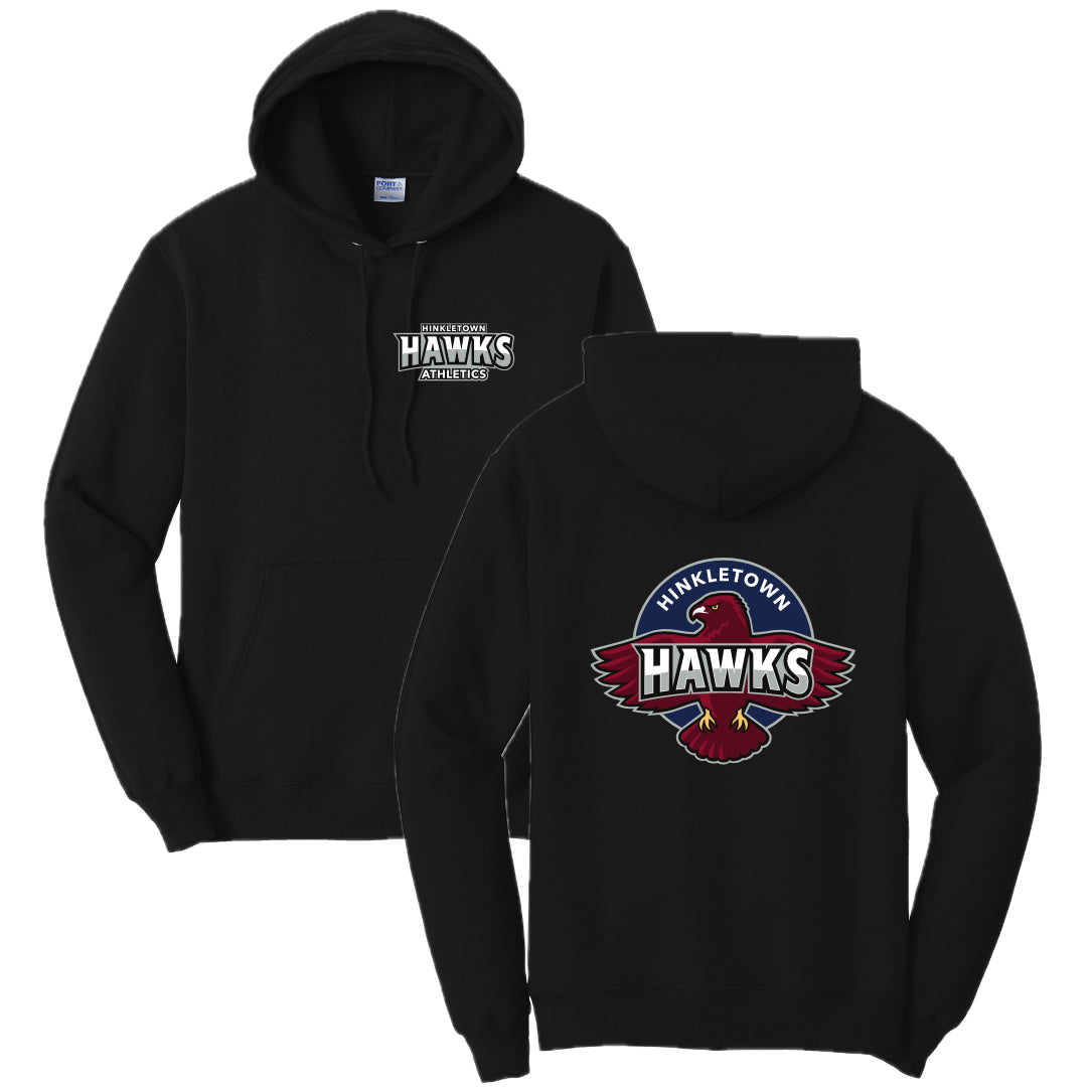 HHSH03-6  Jet Black Hoody