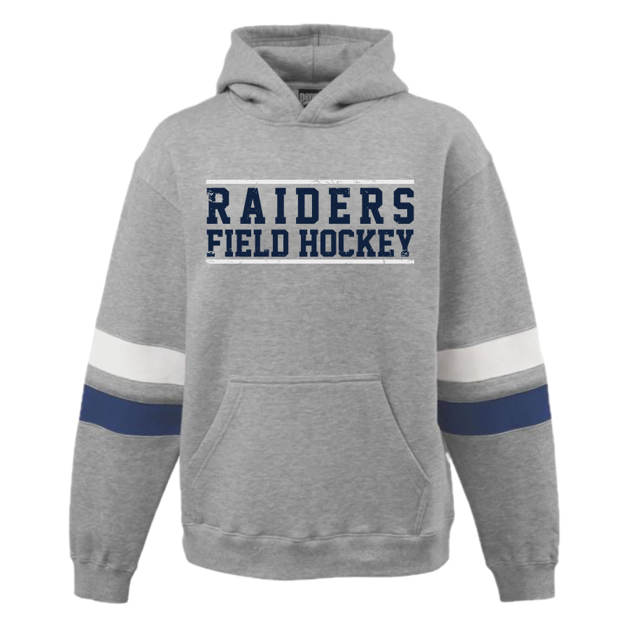 EFH05-06 Grey/Navy Striped Hoody