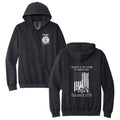 SOFFASH01-6 Dk Heather Grey Hooded Sweatshirt