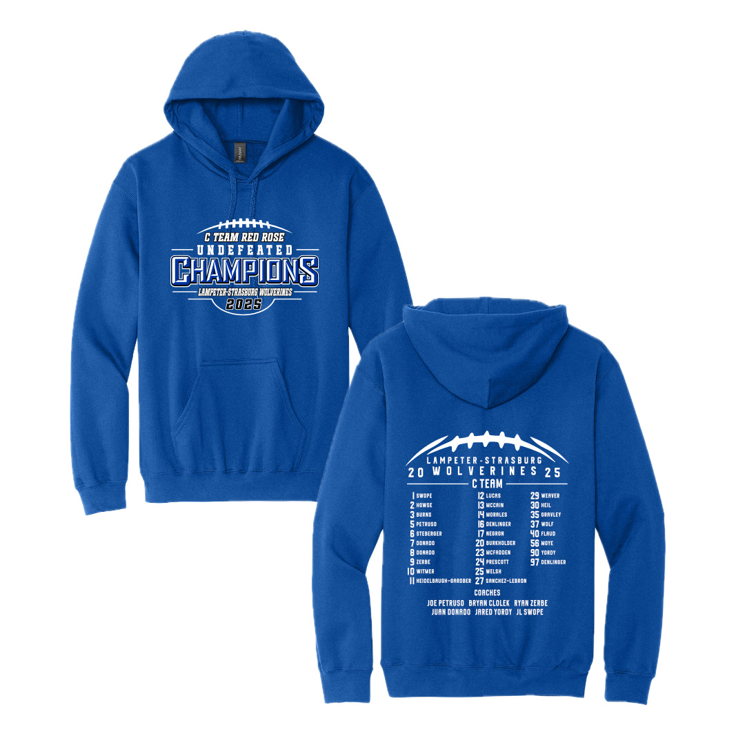 LSW024 - Royal Hoody C Team Champions Sweatshirt