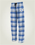 LSYB01 - 037 White/Royal Flannel Pant