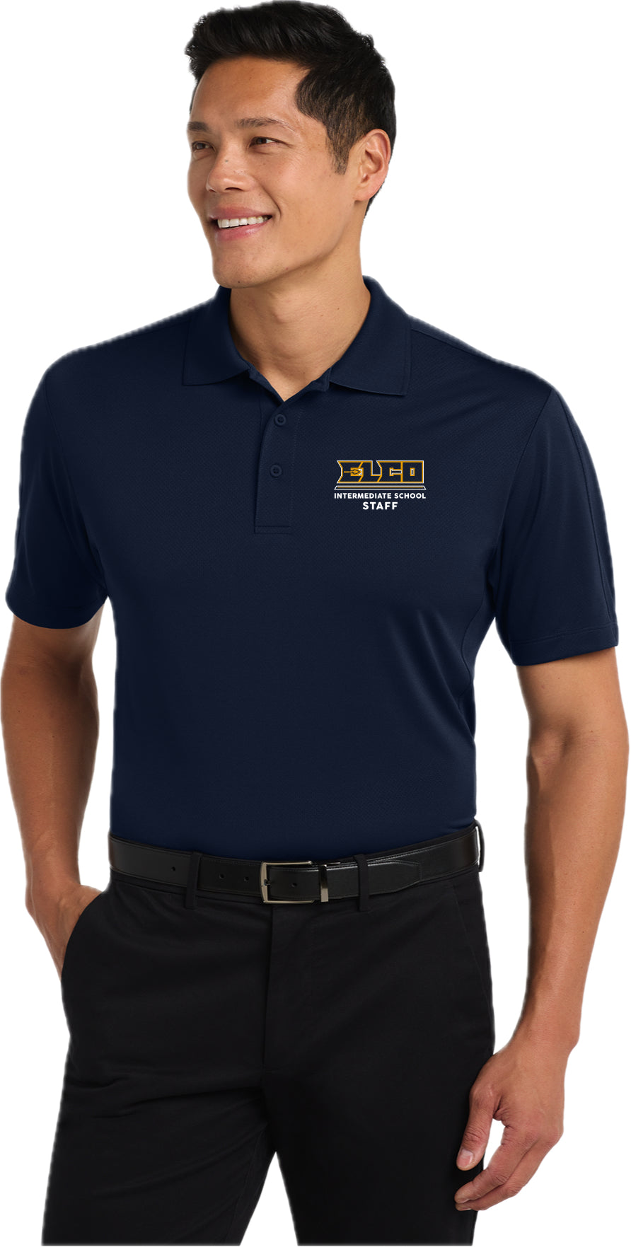 ELIS25-06 True Navy Polo