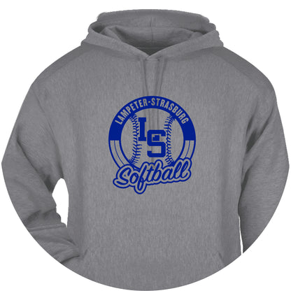 LSY0225-S13 Oxford Softball Hooded Sweatshirt