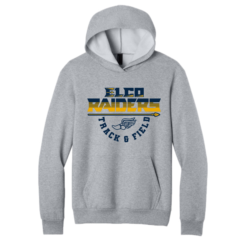 ETFSH04 06 Ath Heather Hooded Sweatshirt