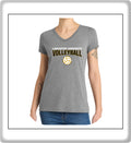 LMHVB01 - 006 Ladies Grey Frost Short Sleeve Tee