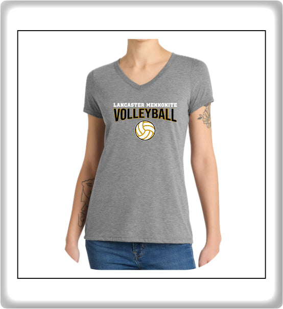 LMHVB01 - 006 Ladies Grey Frost Short Sleeve Tee