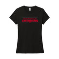 WARSWSH01-06 Ladies Black Triblend Short Sleeve Tee