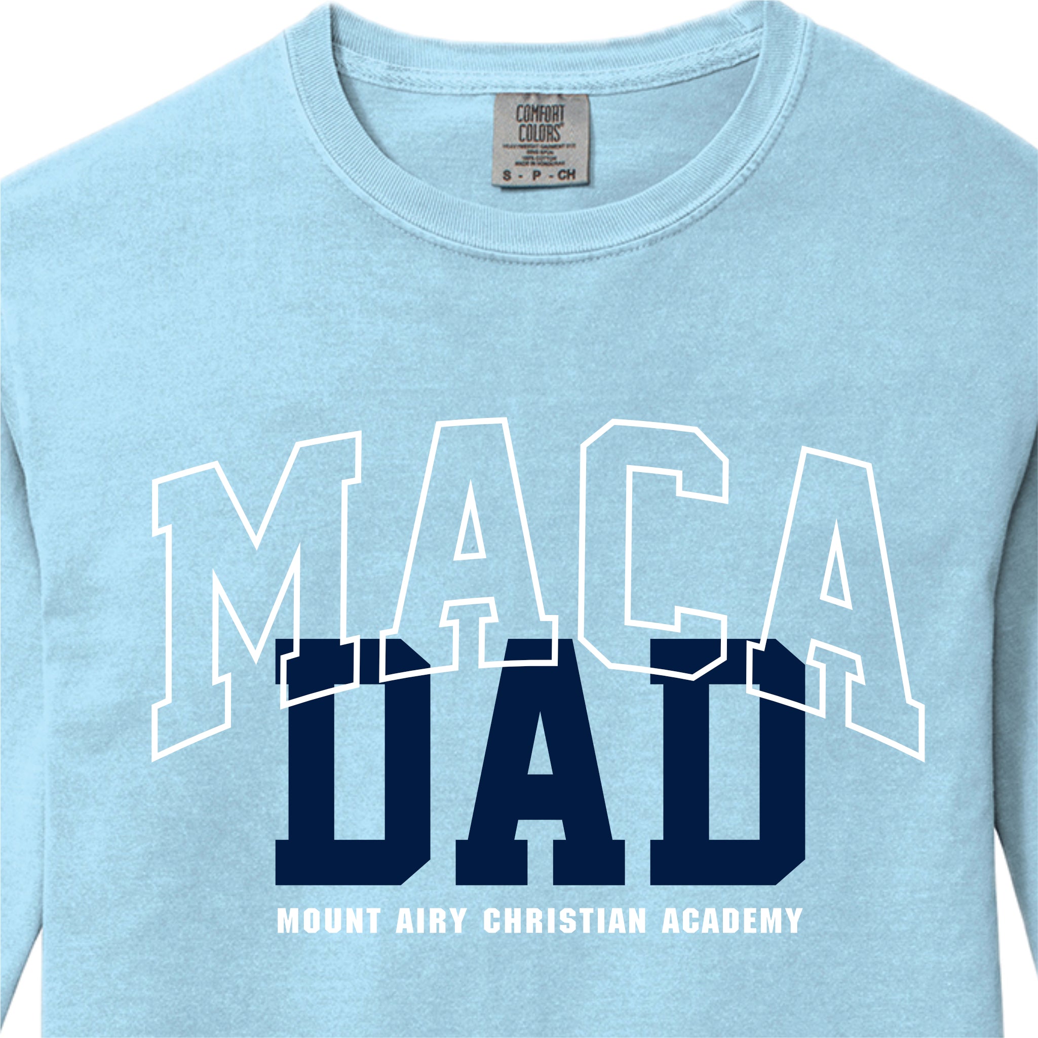 MACA028 - Comfort Colors ® Chambray Dad Long Sleeve