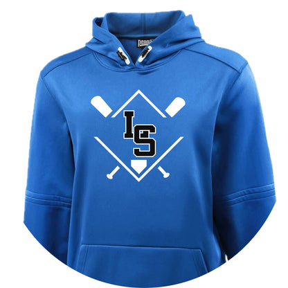 LSY0225-LS15 Royal LS Performance Hooded Sweatshirt