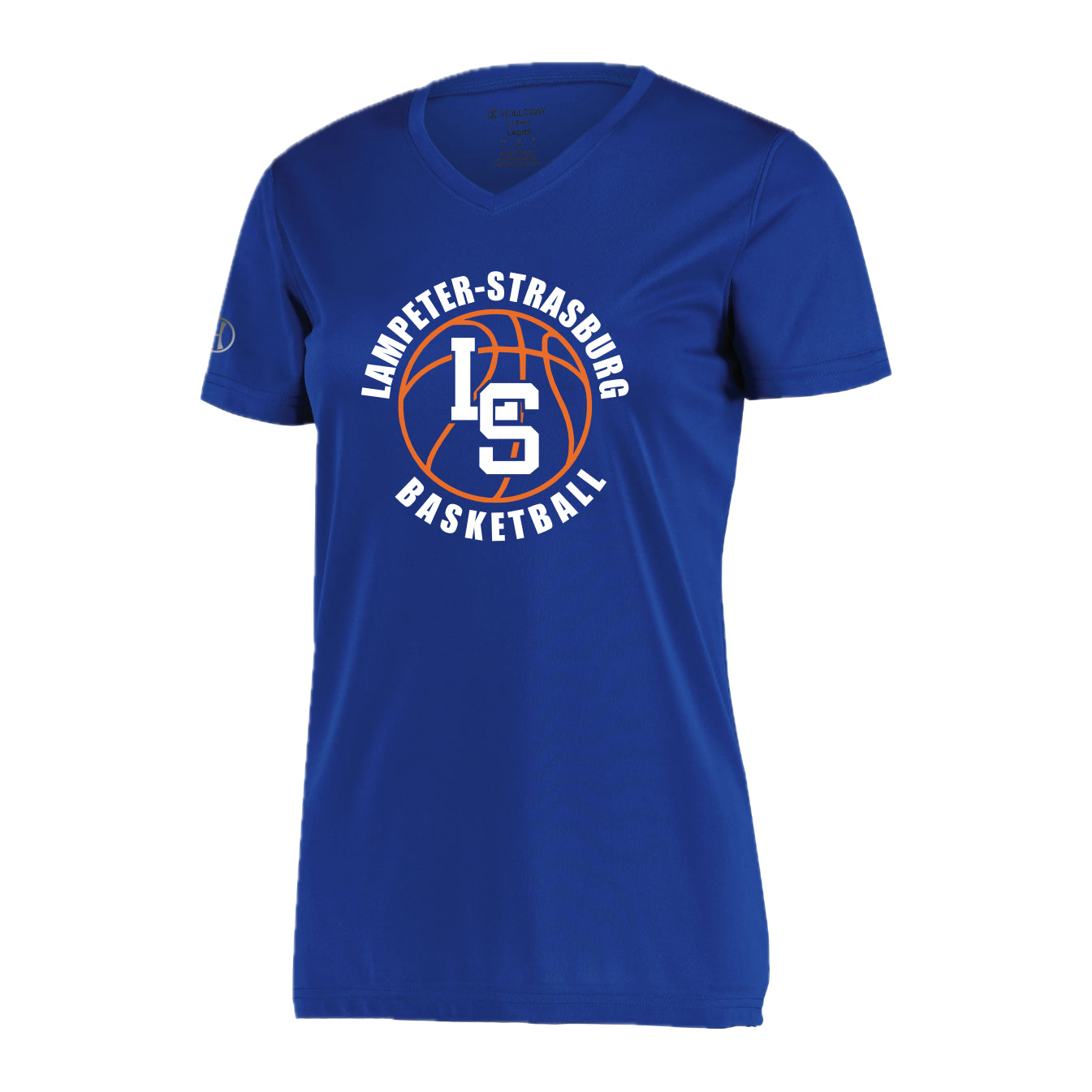 LSYBSH2-06 Royal Ladies Performance Short Sleeve Tee