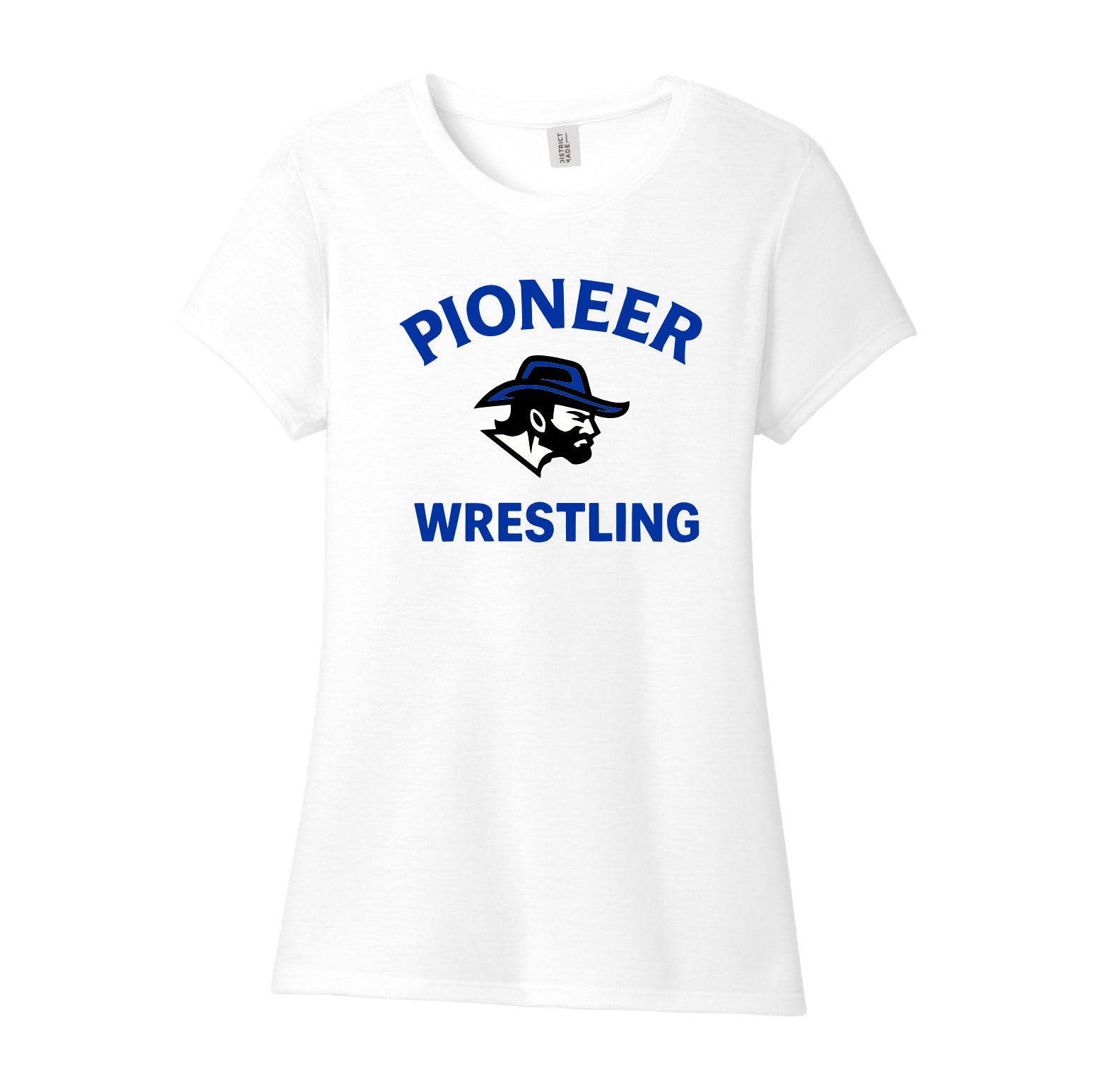 PMCSH3 - 06 White Ladies Short Sleeve Tee