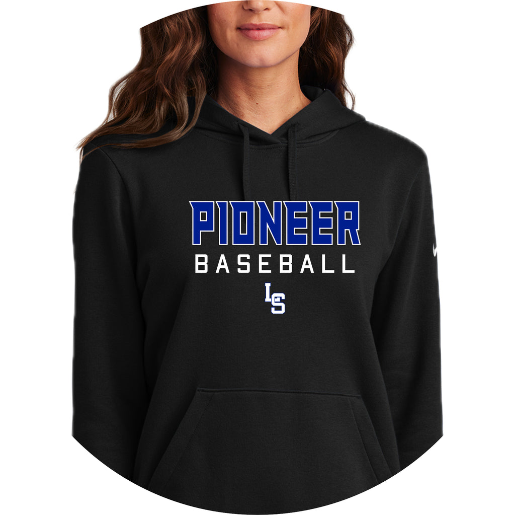 LSHS0225-19  Nike Women's Black Hooded Sweatshirt