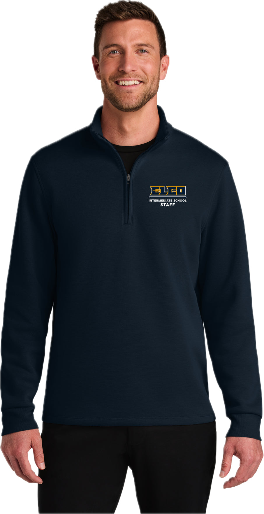 ELIS25-10 River Blue Navy 1/4 Zip