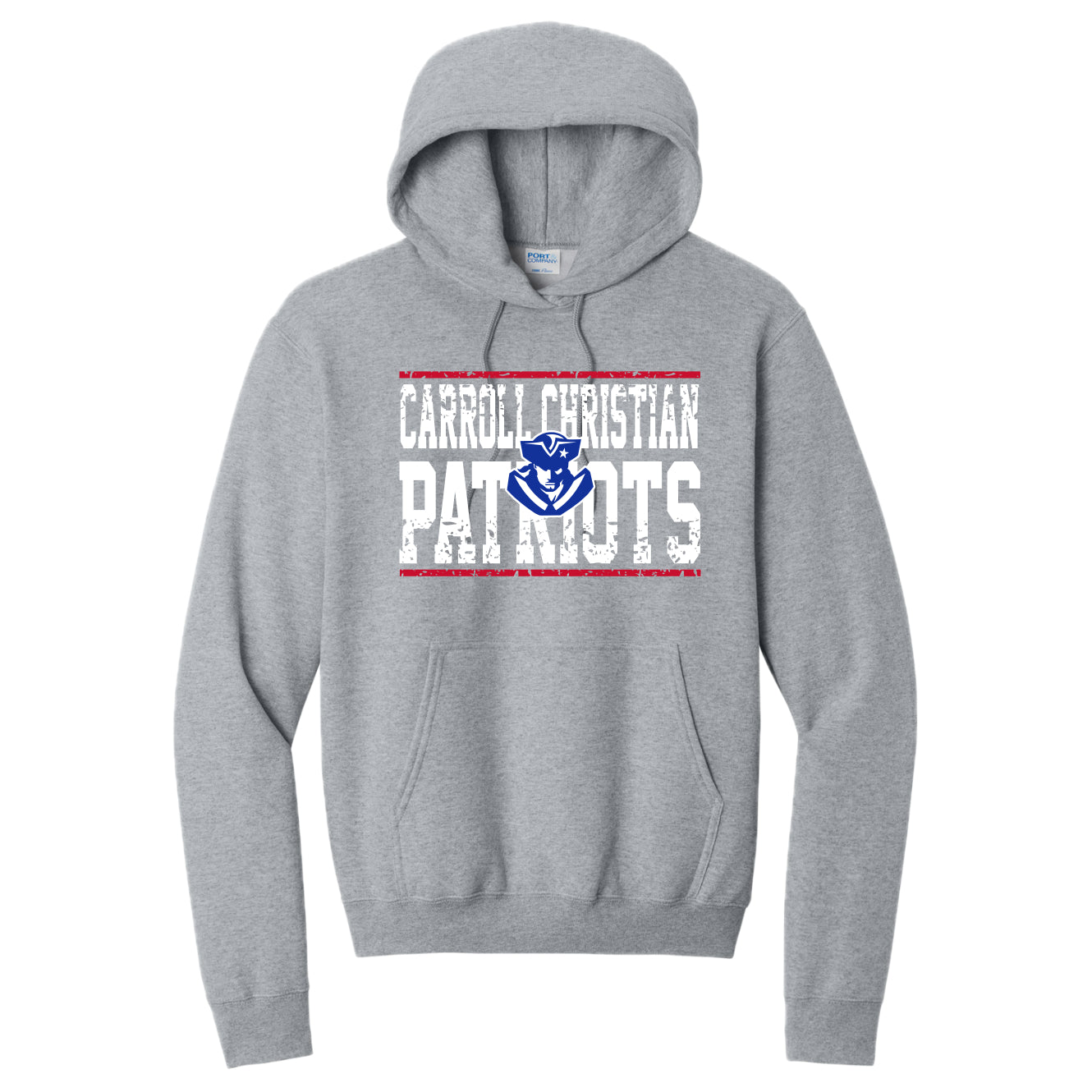 CCS039 CS Patriots Logo Hooded Sweatshirt