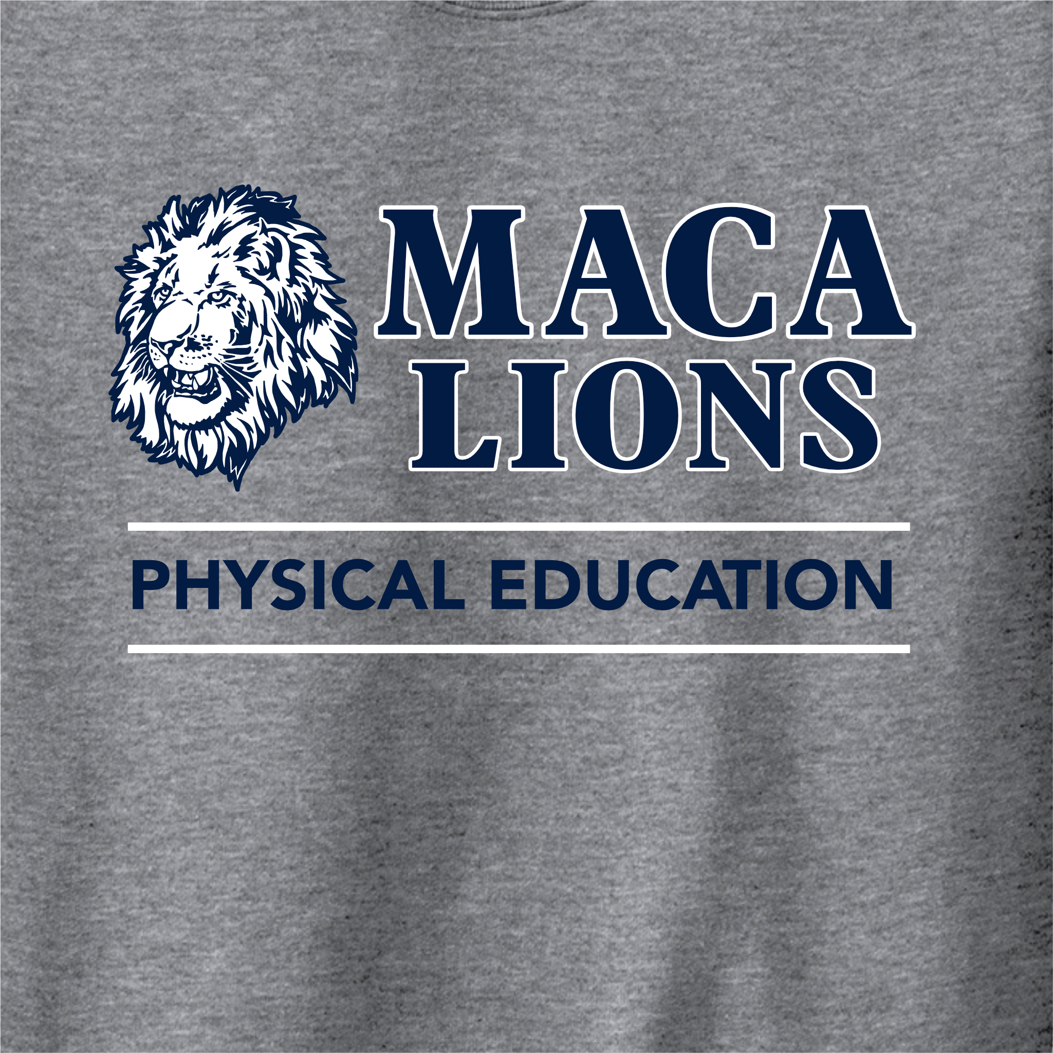 MACA003: MACA Pe Uniform Crew Sweatshirt