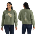 F4MSH-06 Light Olive  Crew Sweatshirt