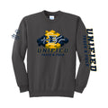 ELUNSH02-006 Charcoal Crew Neck Sweatshirt