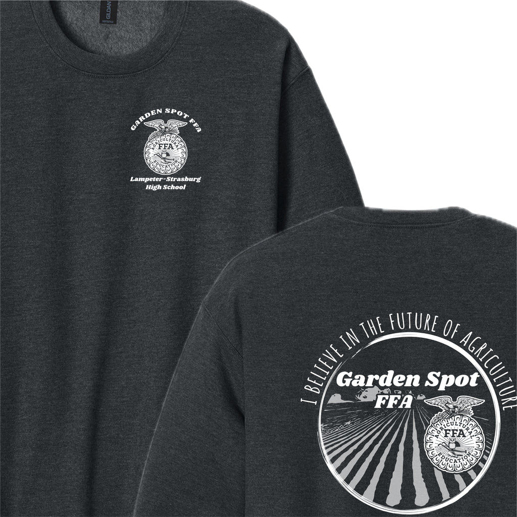GSFFASH01 - 03 Dk Heather Crew Sweatshirt