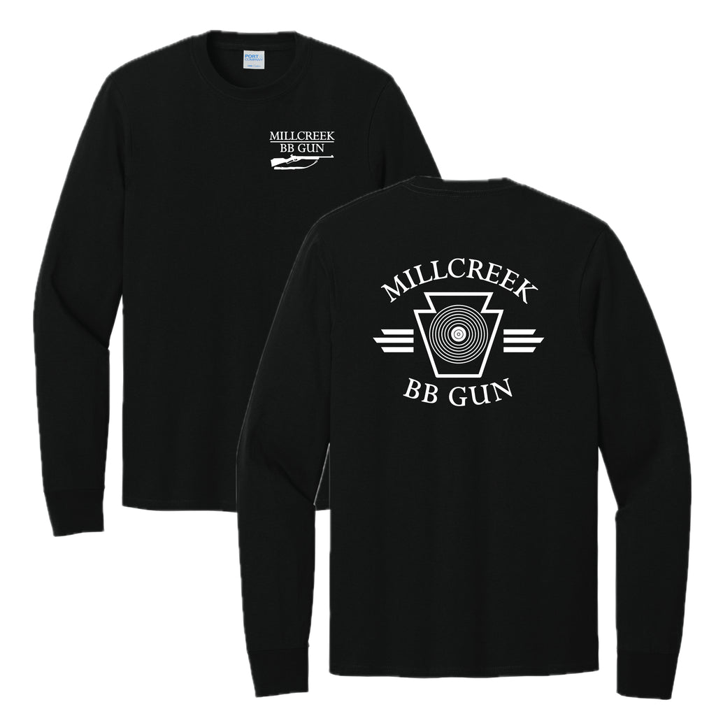 MILBBSH03-04 Black Long Sleeve Tee
