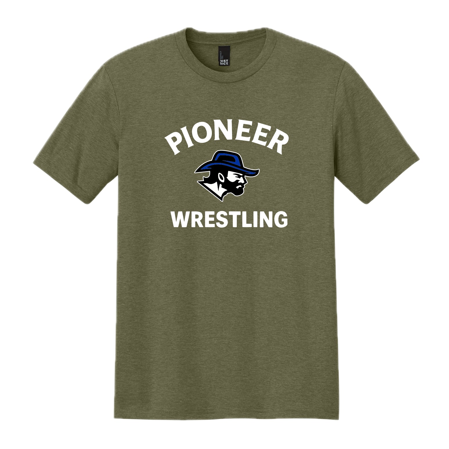 PMCSH3 - 07 Military Green Frost Short Sleeve Tee