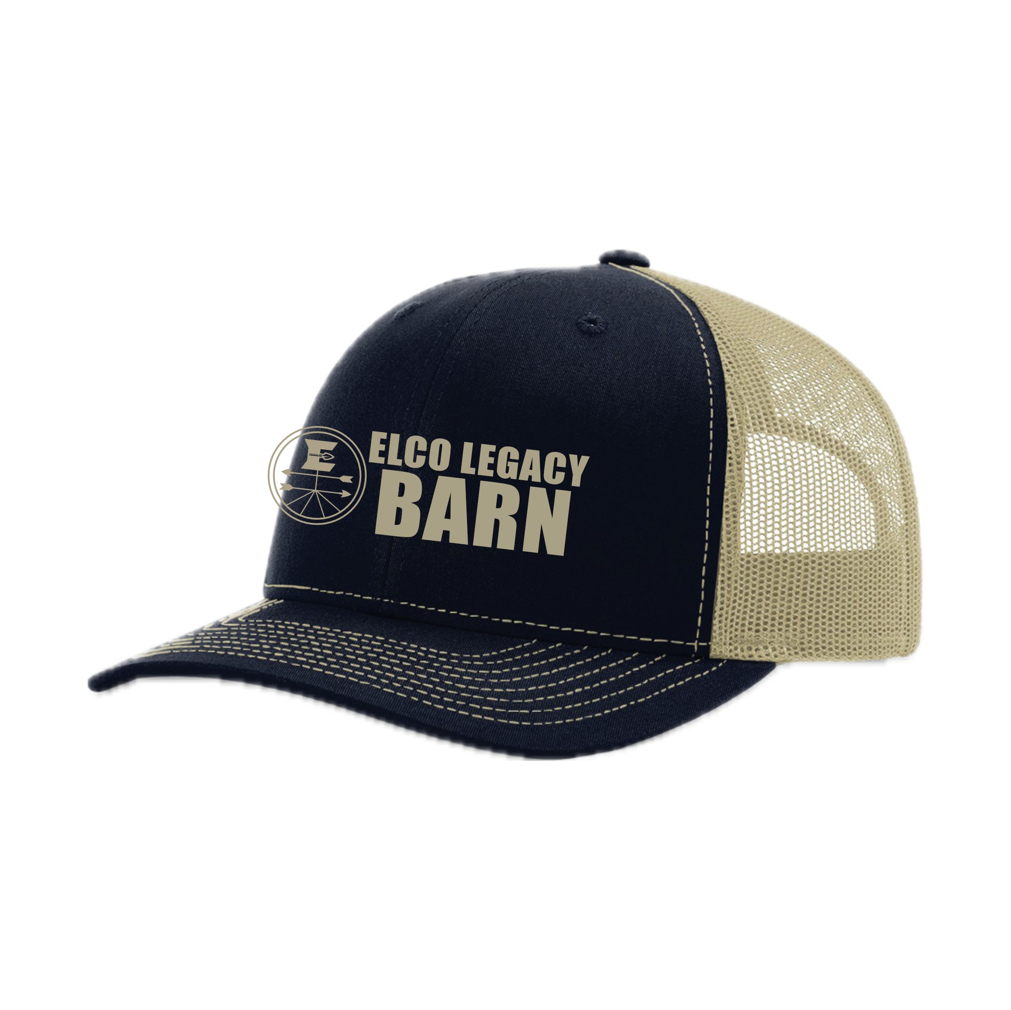 ELBARN 07 - Richardson Navy/Khaki Legacy Barn Hat
