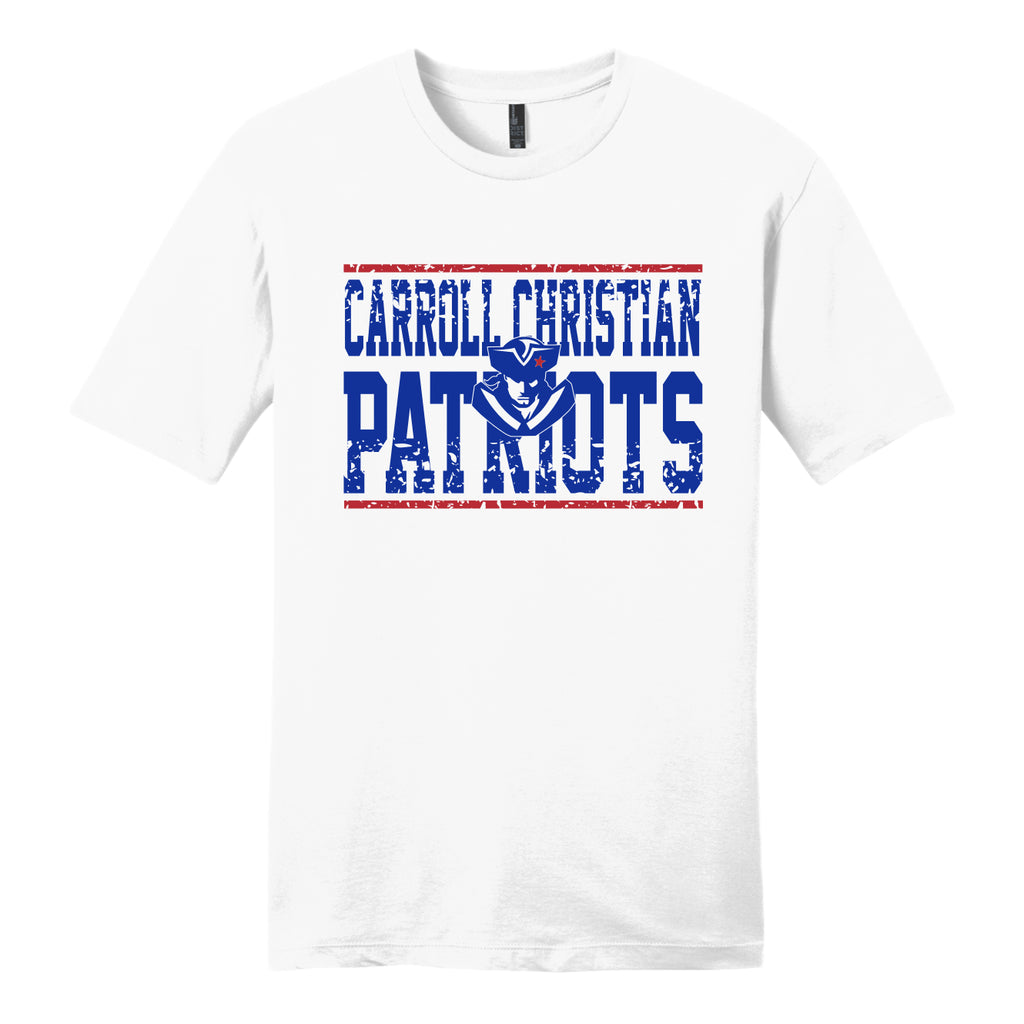 CCS030 CC Patriots Logo Short Sleeve Tee