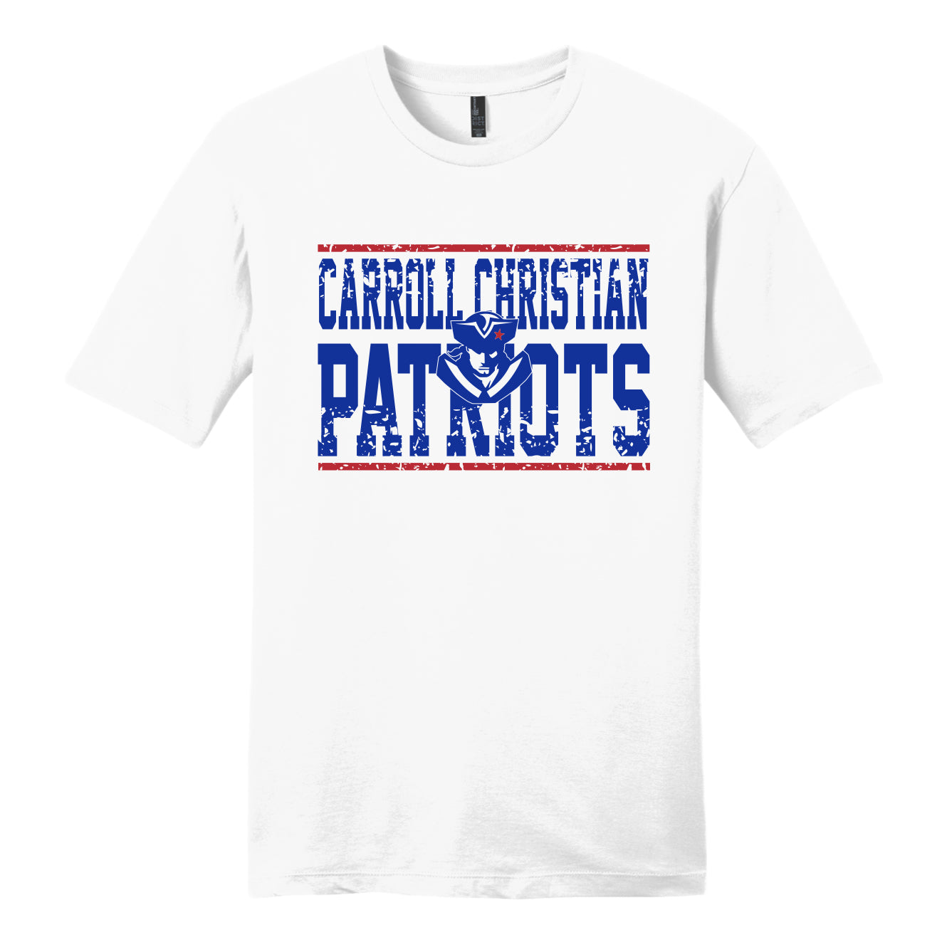CCS030 CC Patriots Logo Short Sleeve Tee