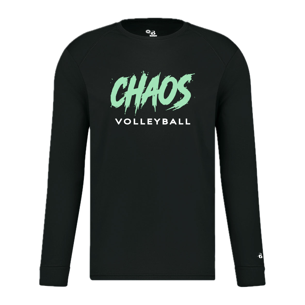 CCVOLSH01 - 09 Black Long Sleeve Performance T-Shirt
