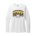 LMHSOCSH01 - 12 Ladies White Long Sleeve Tee