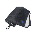 LSHS0225-30  Waterproof Black Sherpa Blanket