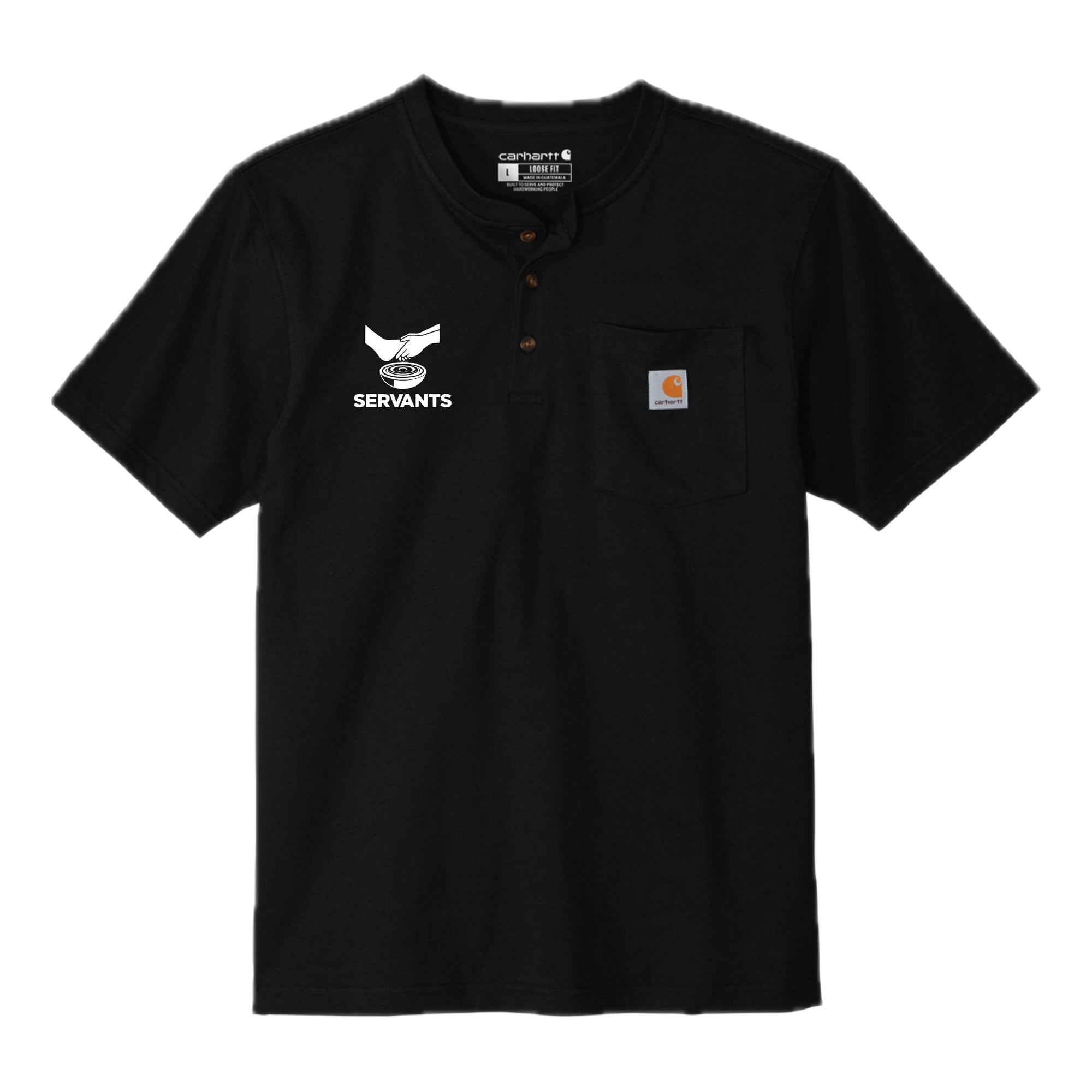 SERV025 Carhartt® Short Sleeve Henley