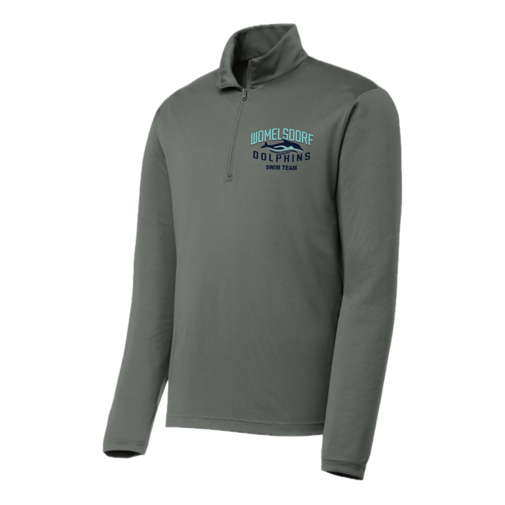WDSTSH01 - 07 Grey Concree Performance 1/4 Zip