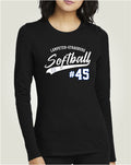 LSYS01 - 028 Black Ladies Long Sleeve Tee