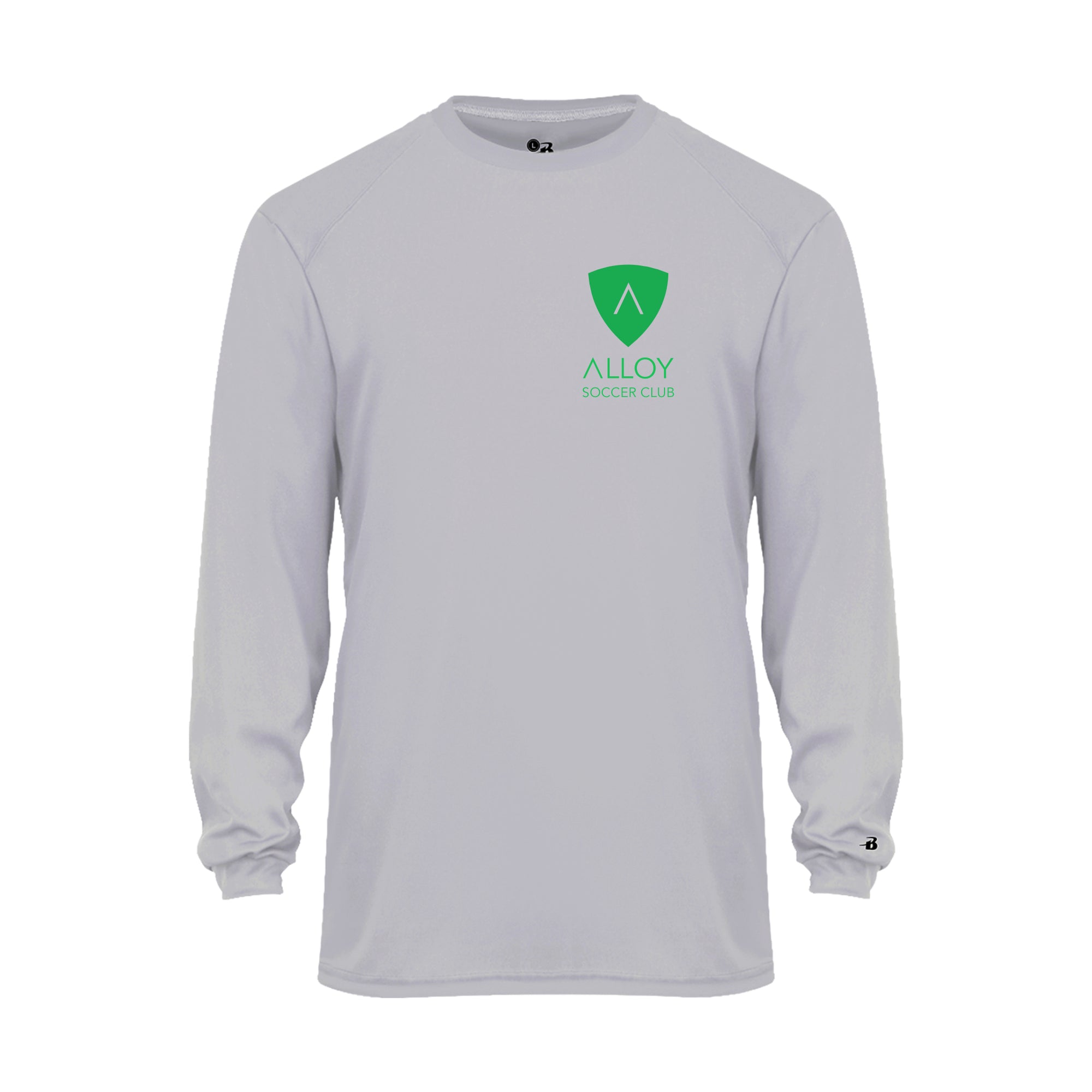 ASCSH01-06 Silver Performance Long Sleeve Tee