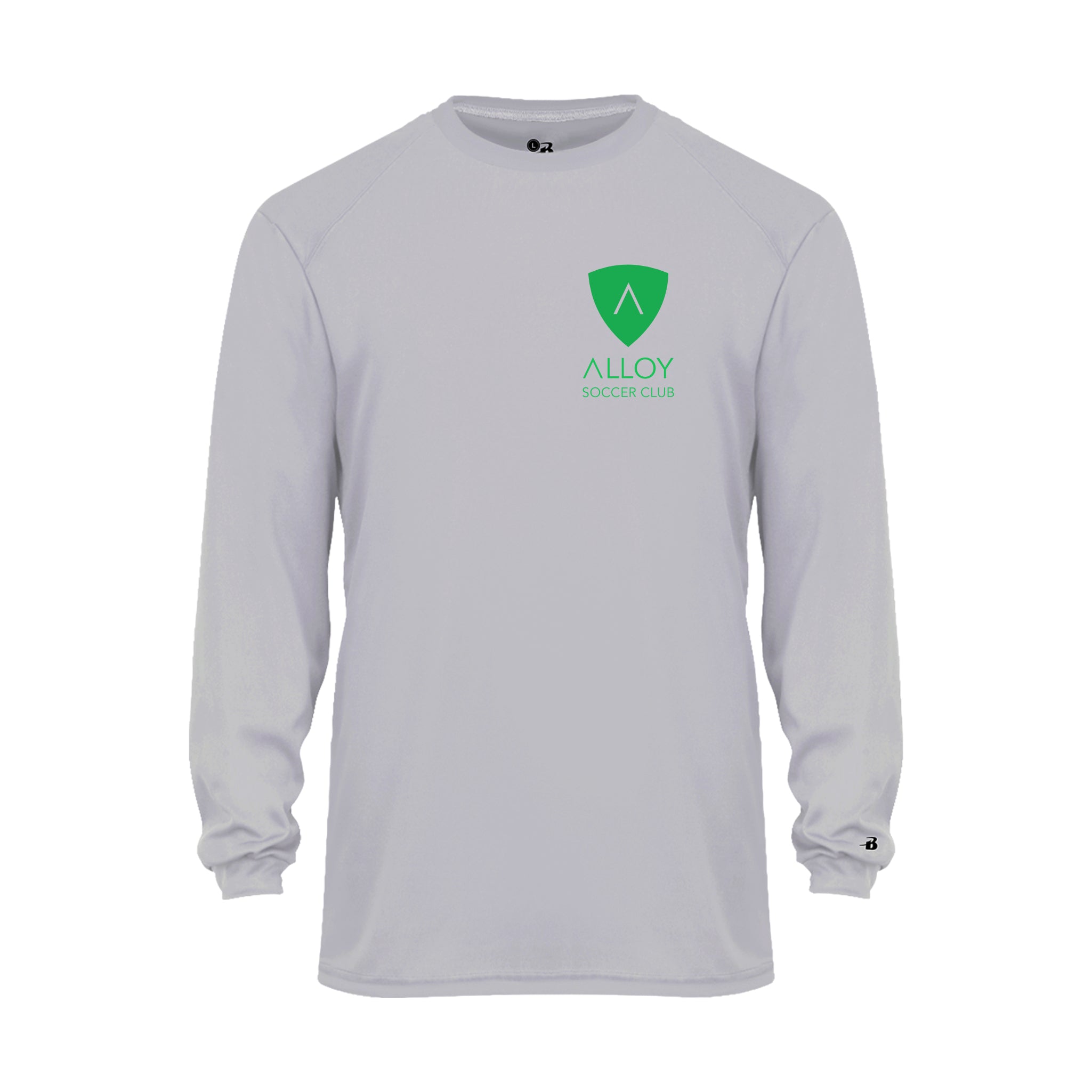 ASCSH01-06 Silver Performance Long Sleeve Tee
