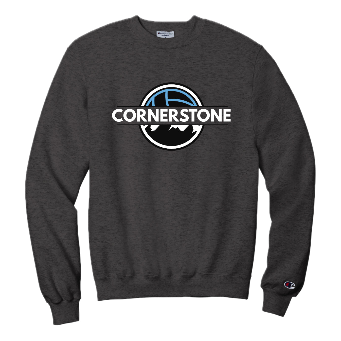 CVCSH03 - 07 Charcoal Heather Crewneck Sweatshirt