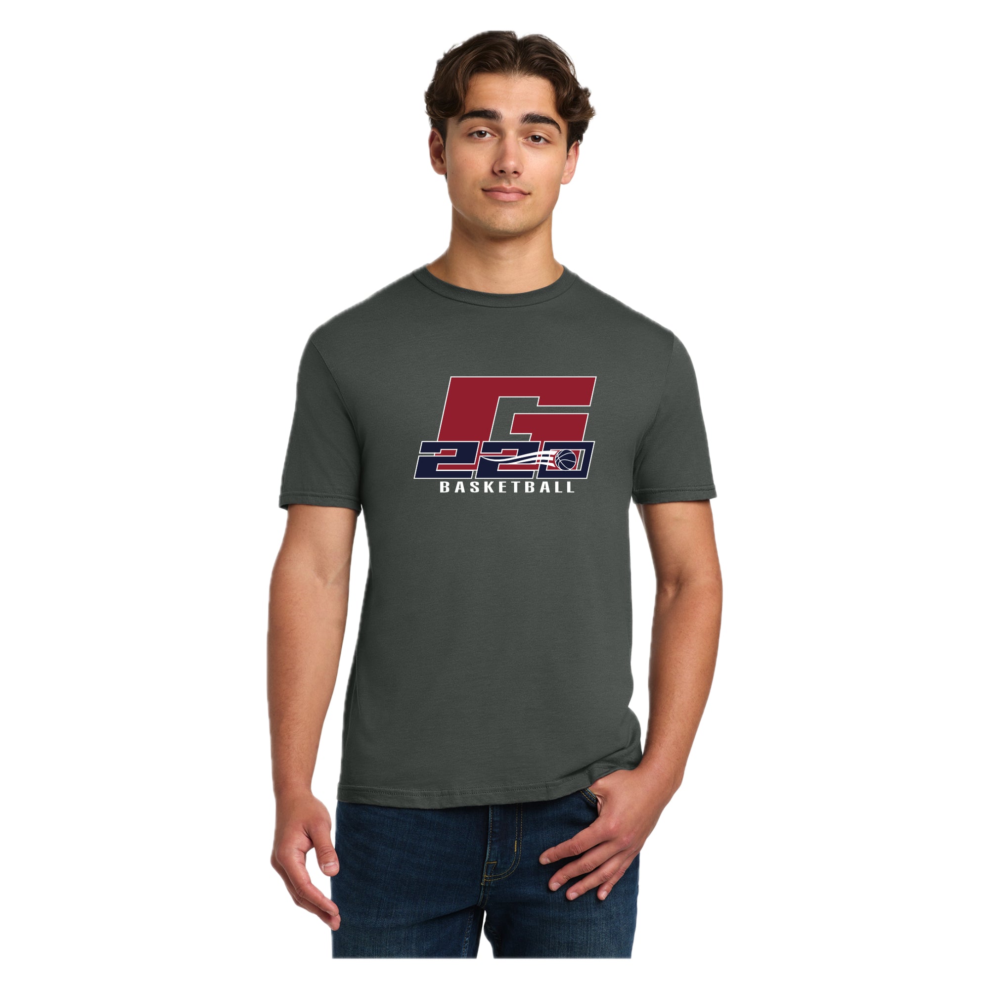 G220B0325-04 Charcoal Short Sleeve Tee