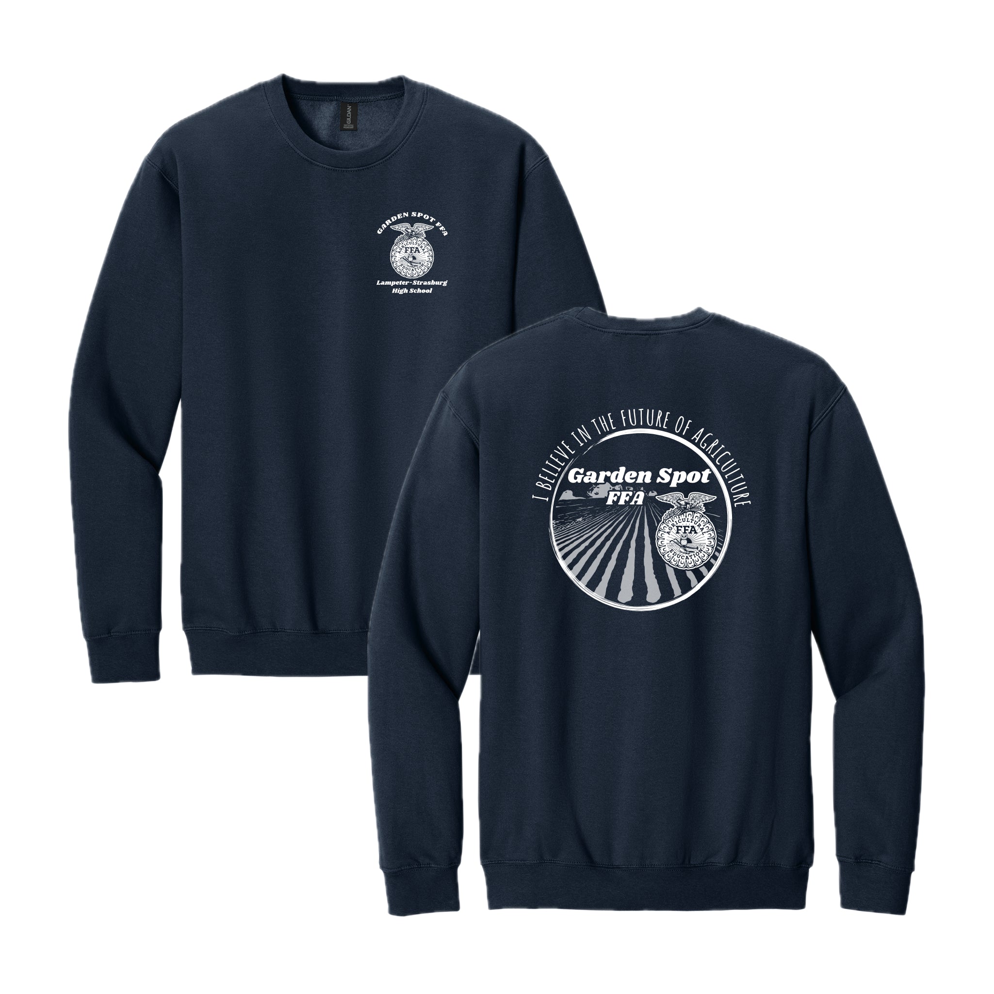 GSFFASH01 - 04 Navy Crew Sweatshirt