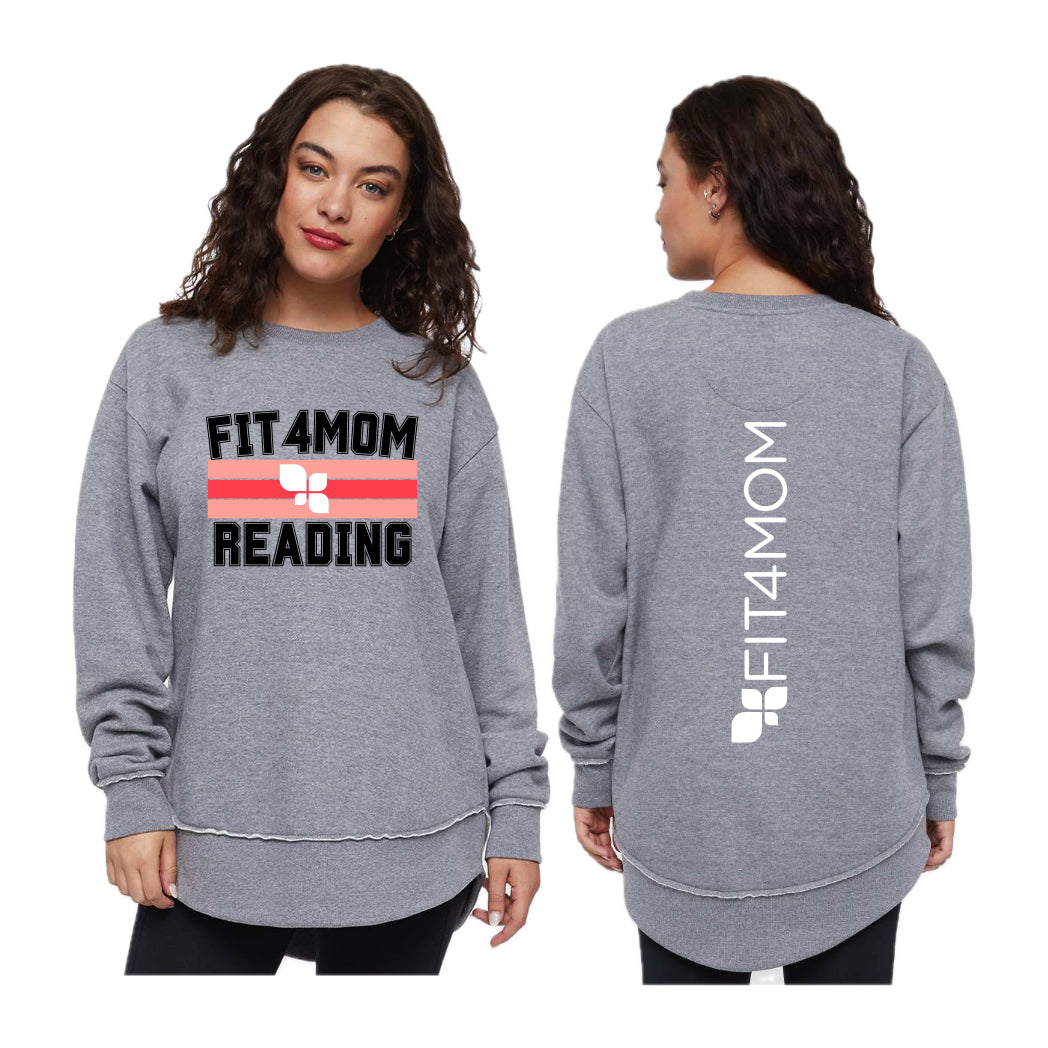 F4MSH-07 Granite Heather Crew Sweatshirt