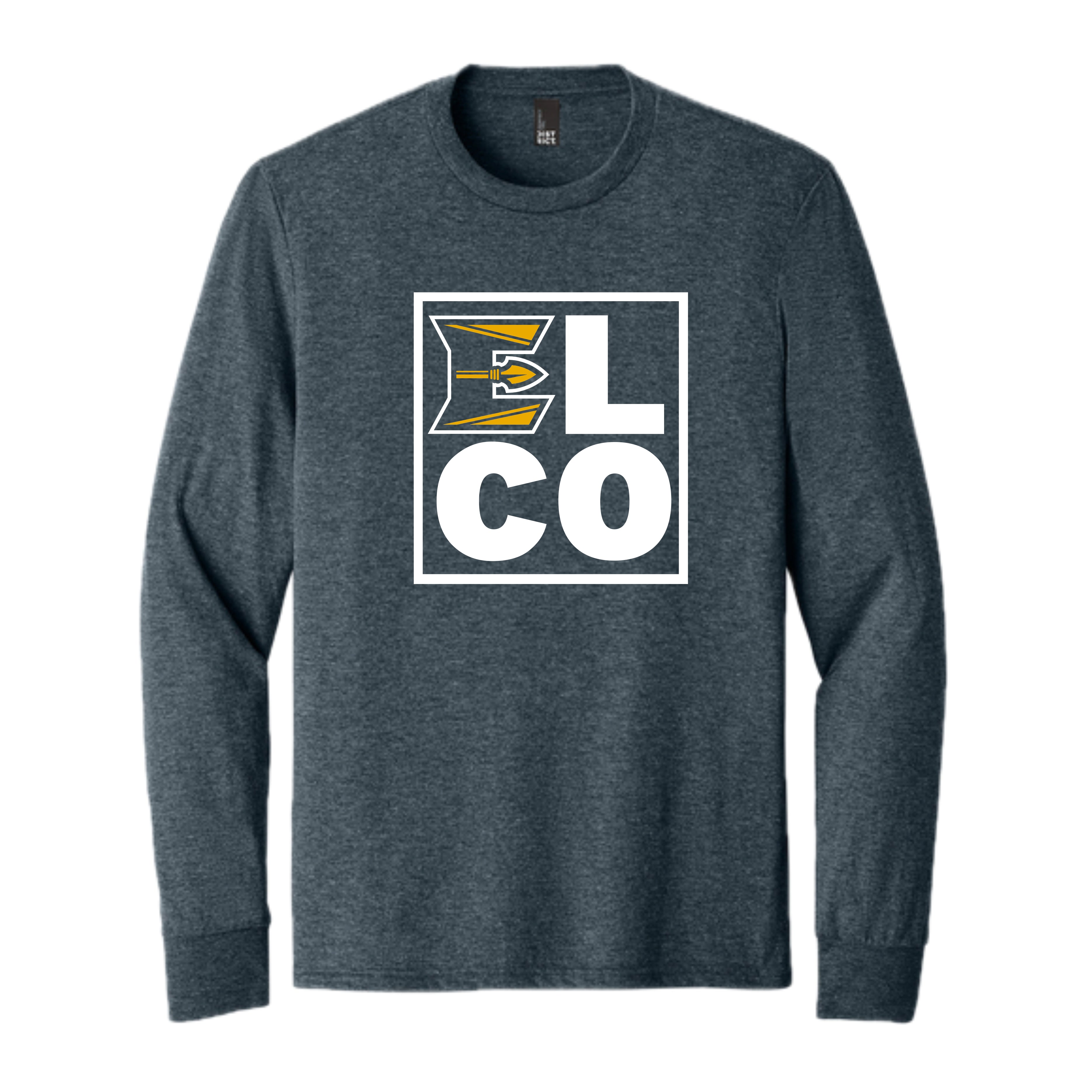 ELISSH02 - 006 Navy Frost Long Sleeve Tee