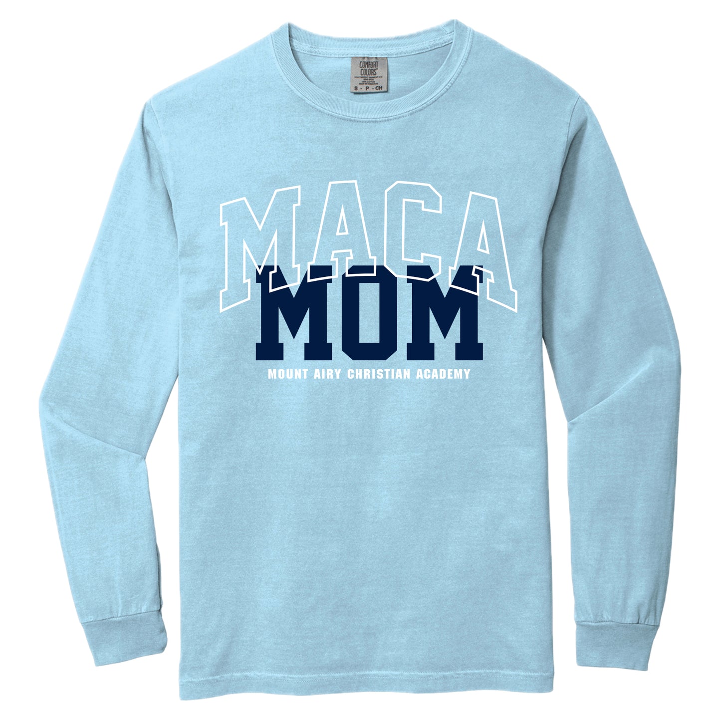 MACA029 - Comfort Colors ® Chambray Mom Long Sleeve