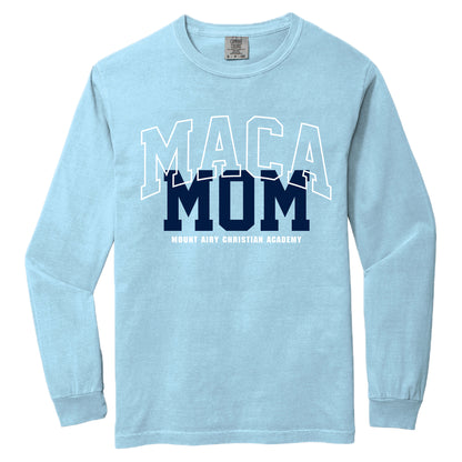 MACA029 - Comfort Colors ® Chambray Mom Long Sleeve