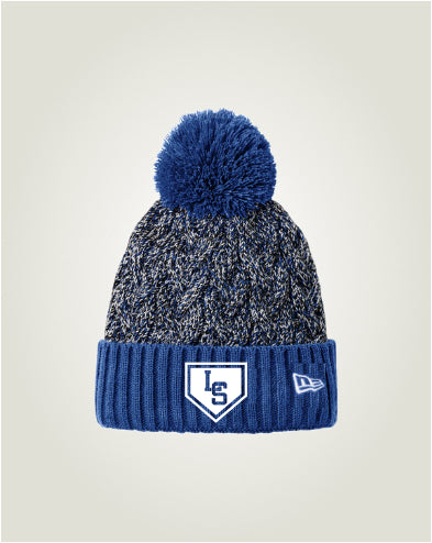 LSYB01 - 038 Royal Marled Knit Beanie